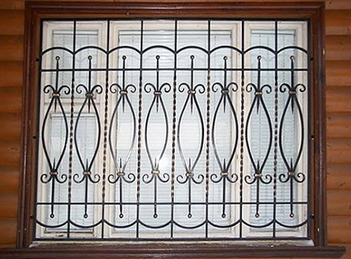 Hochwertige Fenstergitter